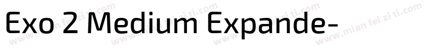 Exo 2 Medium Expande字体转换
